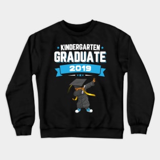 Dabbing Kindergarten Graduate Class Of 2019 Boys Crewneck Sweatshirt